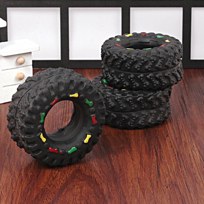 Pet Pals Tire Tunes - Interactive Audible Glue Toy For Dogs-3